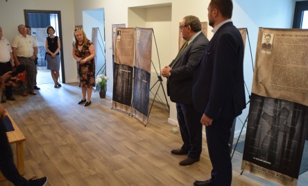 78. rocznica wysiedlenia mieszkańców. Otwarcie wystawy "Niedokończone Msze Wołyńskie..."