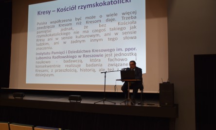 78. rocznica wysiedlenia mieszkańców. Otwarcie wystawy "Niedokończone Msze Wołyńskie..."
