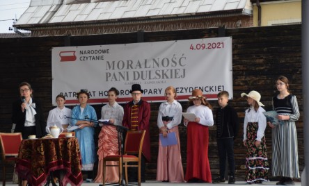 Tarnogród czytał "Moralność pani Dulskiej"