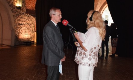 Honorowy Obywatel Tarnogrodu Lech Śliwonik z Nagrodą im. Oskara Kolberga