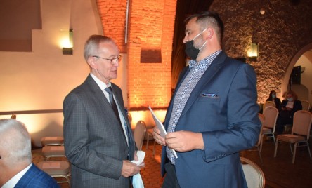 Honorowy Obywatel Tarnogrodu Lech Śliwonik z Nagrodą im. Oskara Kolberga