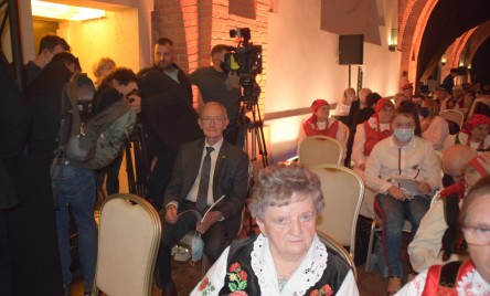 Honorowy Obywatel Tarnogrodu Lech Śliwonik z Nagrodą im. Oskara Kolberga