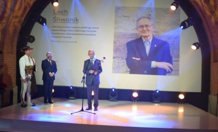 Honorowy Obywatel Tarnogrodu Lech Śliwonik z Nagrodą im. Oskara Kolberga
