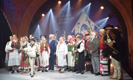 Honorowy Obywatel Tarnogrodu Lech Śliwonik z Nagrodą im. Oskara Kolberga