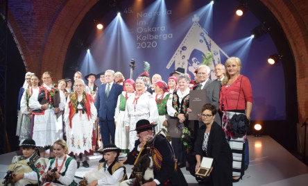 Honorowy Obywatel Tarnogrodu Lech Śliwonik z Nagrodą im. Oskara Kolberga