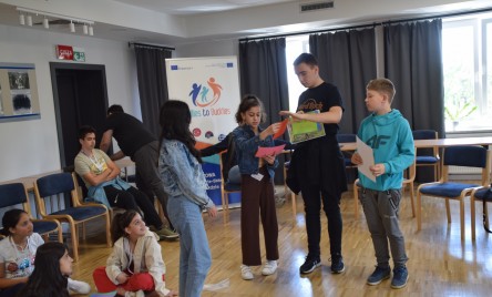 BE LIKE GIRAFFE - warsztaty w ramach programu Erasmus+