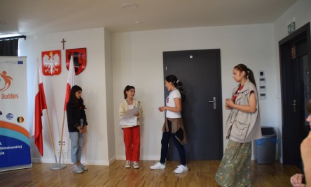 BE LIKE GIRAFFE - warsztaty w ramach programu Erasmus+