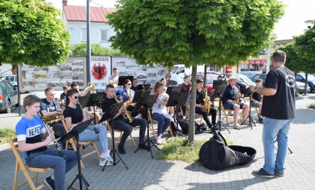 OTWARTA PLENEROWA PRÓBA ORKIESTRY DĘTEJ