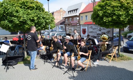 OTWARTA PLENEROWA PRÓBA ORKIESTRY DĘTEJ