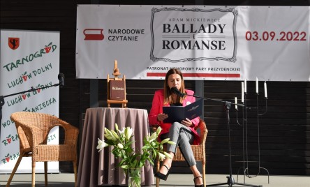NARODOWE CZYTANIE 2022 W TARNOGRODZIE