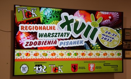 W Tarnogrodzie przygotowania do świąt - XVII Regionalne Warsztaty Zdobienia Pisanek