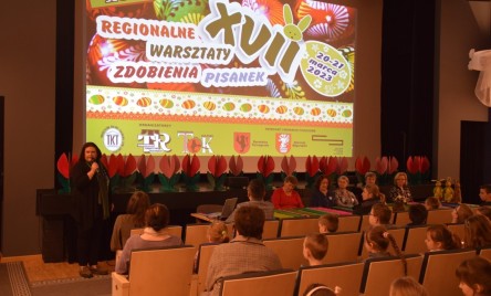 W Tarnogrodzie przygotowania do świąt - XVII Regionalne Warsztaty Zdobienia Pisanek