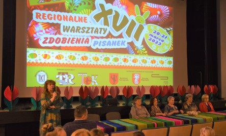 W Tarnogrodzie przygotowania do świąt - XVII Regionalne Warsztaty Zdobienia Pisanek