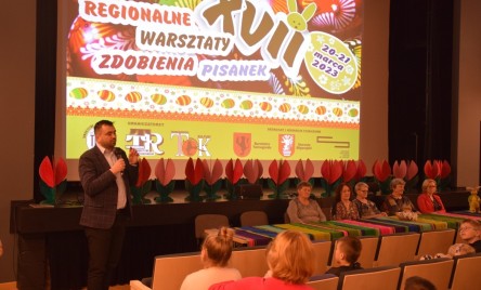 W Tarnogrodzie przygotowania do świąt - XVII Regionalne Warsztaty Zdobienia Pisanek