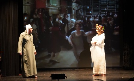„Opowieść wigilijna” Karola Dickensa na scenie Tarnogrodzkiego Ośrodka Kultury - premiera
