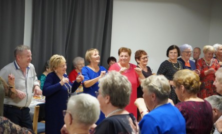 Andrzejkowy wieczór klubów seniora w Tarnogrodzie