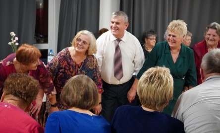 Andrzejkowy wieczór klubów seniora w Tarnogrodzie