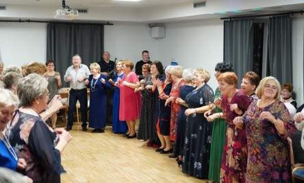 Andrzejkowy wieczór klubów seniora w Tarnogrodzie