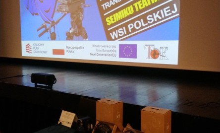 Podsumowanie projektu  „Transmisja Online Sejmiku Teatrów Wsi Polskiej”