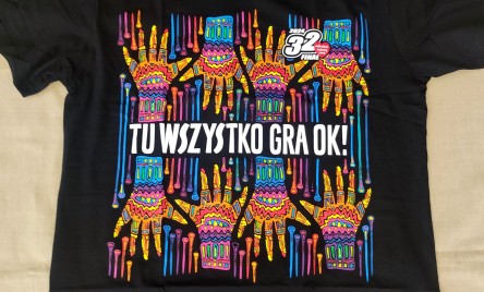 Oferujemy do licytacji 3 koszulki WOŚP 2025 w rozmiarach: M (damski) L (męski) XL (damski)