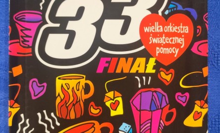 Podręczny, mały kalendarz WOŚP 33. Finał 2025