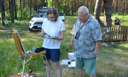 Letnia malarska przygoda dobiegła końca