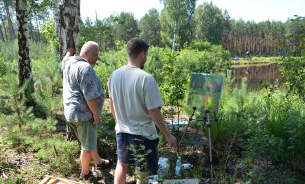 Letnia malarska przygoda dobiegła końca