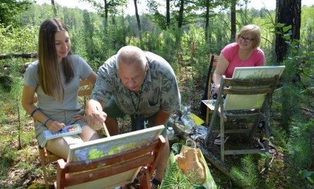 Letnia malarska przygoda dobiegła końca