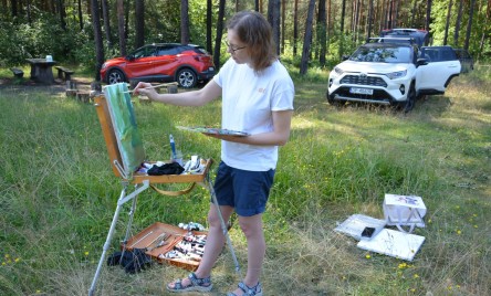 Letnia malarska przygoda dobiegła końca