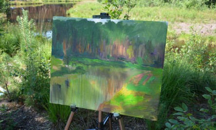 Letnia malarska przygoda dobiegła końca