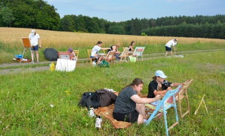 Letnia malarska przygoda dobiegła końca