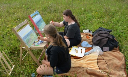 Letnia malarska przygoda dobiegła końca