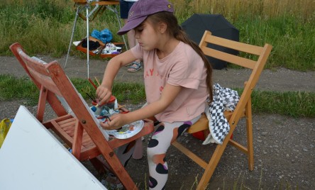 Letnia malarska przygoda dobiegła końca