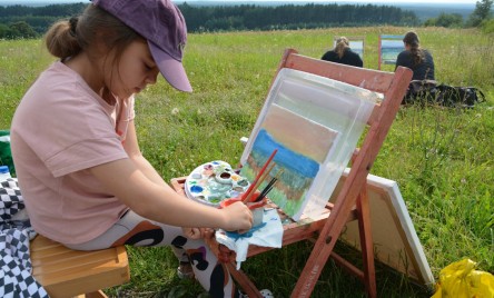 Letnia malarska przygoda dobiegła końca