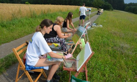 Letnia malarska przygoda dobiegła końca