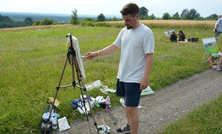 Letnia malarska przygoda dobiegła końca