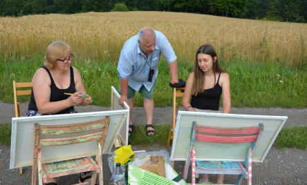 Letnia malarska przygoda dobiegła końca
