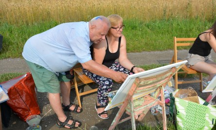 Letnia malarska przygoda dobiegła końca