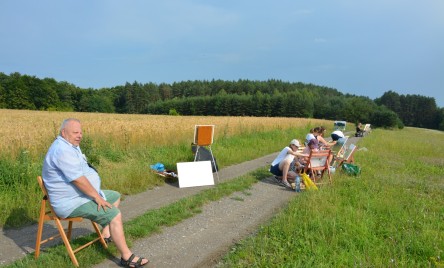 Letnia malarska przygoda dobiegła końca