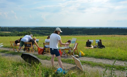Letnia malarska przygoda dobiegła końca