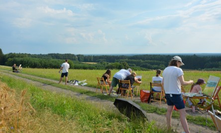 Letnia malarska przygoda dobiegła końca
