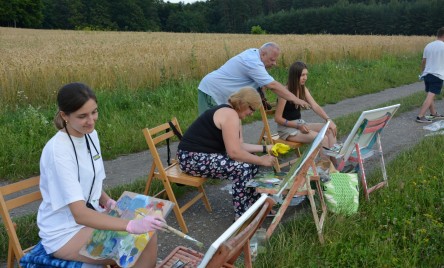 Letnia malarska przygoda dobiegła końca
