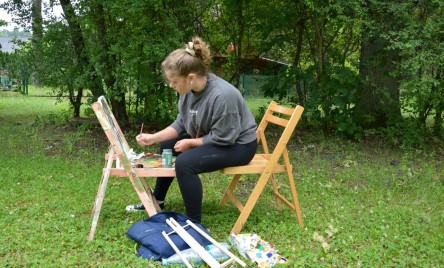 Letnia malarska przygoda dobiegła końca