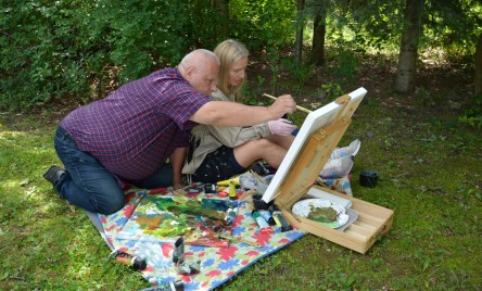 Letnia malarska przygoda dobiegła końca