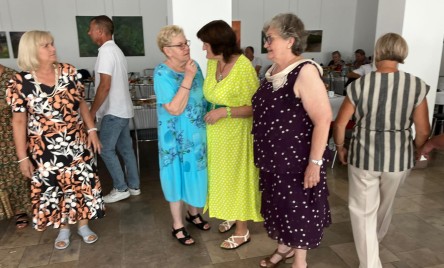 TARNOGRODZCY SENIORZY Z WIZYTĄ U ZAPRZYJAŹNIONEGO KLUBU SENIORA