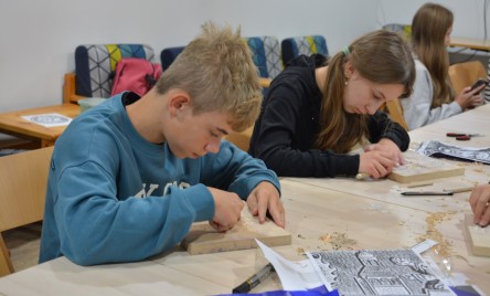  Tradycyjna sztuka drzeworytnicza w ramach projektu "1000-lecie koronacji Bolesława Chrobrego"