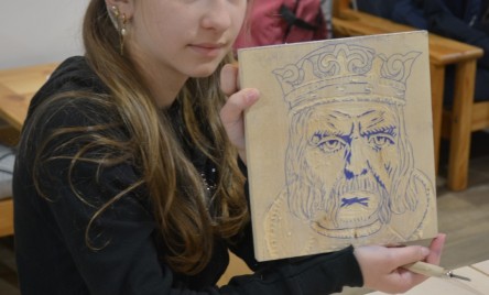  Tradycyjna sztuka drzeworytnicza w ramach projektu "1000-lecie koronacji Bolesława Chrobrego"