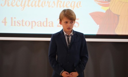 ELIMINACJE GMINNE 29. JESIENNEGO KONKURSU RECYTATORSKIEGO