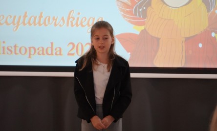 ELIMINACJE GMINNE 29. JESIENNEGO KONKURSU RECYTATORSKIEGO