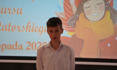 ELIMINACJE GMINNE 29. JESIENNEGO KONKURSU RECYTATORSKIEGO